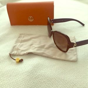Tortoise Shell Tory Burch Sunglasses